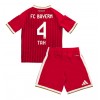 Bayern Munich Jonathan Tah #4 Hjemmedraktsett Barn 2026-27 Kortermet (+ korte bukser)